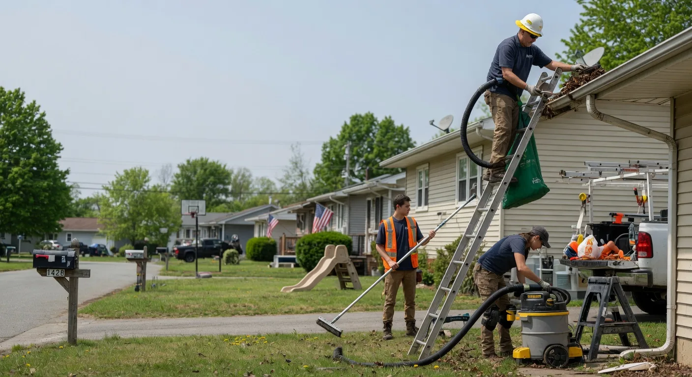 Gutter Installation in Vermilion, IL near me